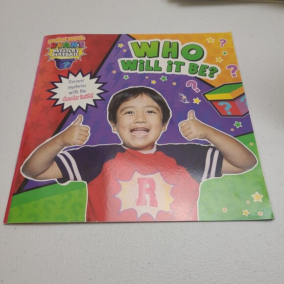 Ryans Dinosaur Egg-Venture & Who Will It Be? Kids Books Set - Picture 3 of 7